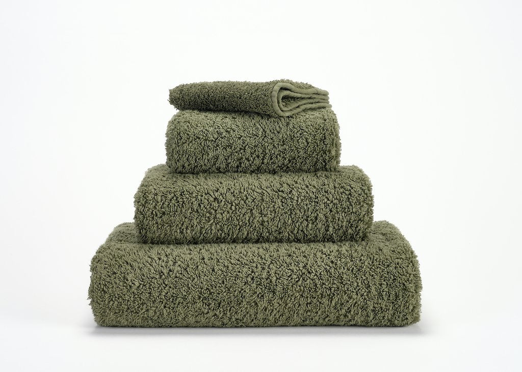 Fig Linens - Abyss and Habidecor Super Pile Bath Towels - Khaki