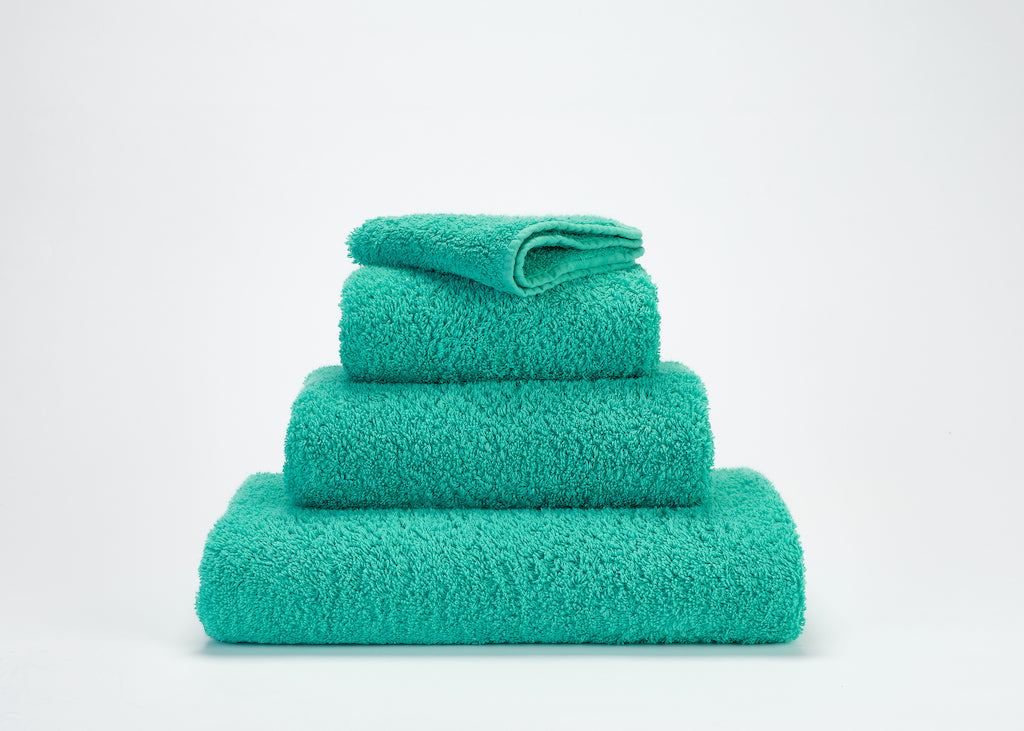Fig Linens - Abyss and Habidecor Super Pile Hand Towels - Lagoon