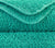 Fig Linens - Abyss and Habidecor Super Pile Bath Towels - Lagoon - closeup