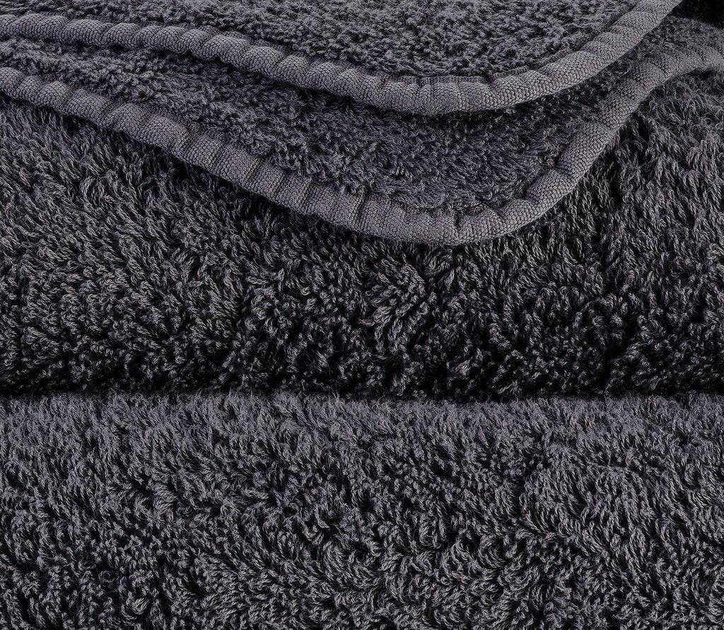 Fig Linens - Super Pile Washcloths by Abyss and Habidecor - Metal