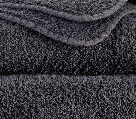 Fig Linens - Super Pile Washcloths by Abyss and Habidecor - Metal