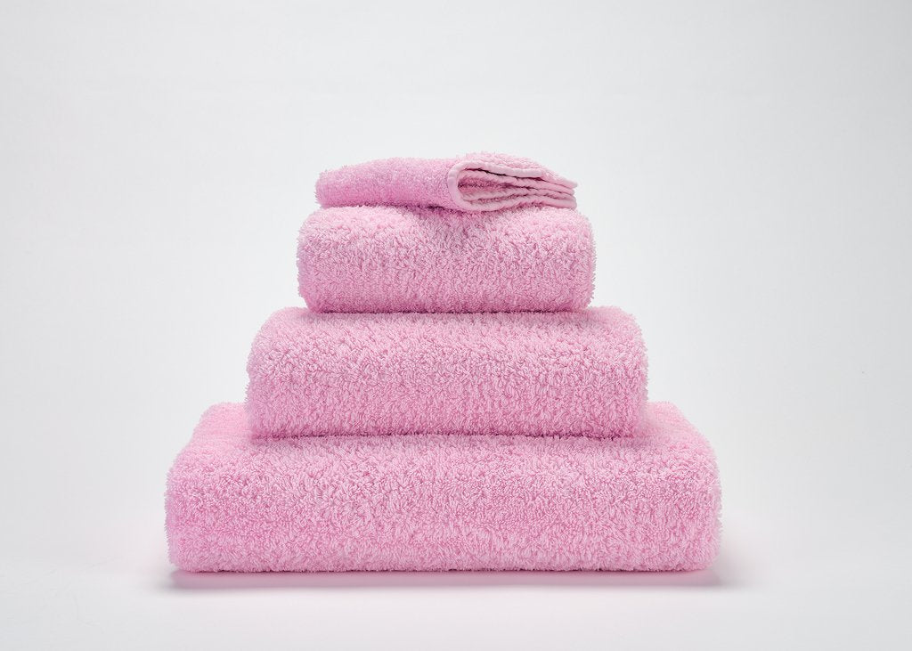 Fig Linens - Abyss and Habidecor Super Pile Bath Towels - Pink Lady