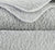 Fig Linens - Abyss and Habidecor Super Pile Bath Towels - Platinum - closeup