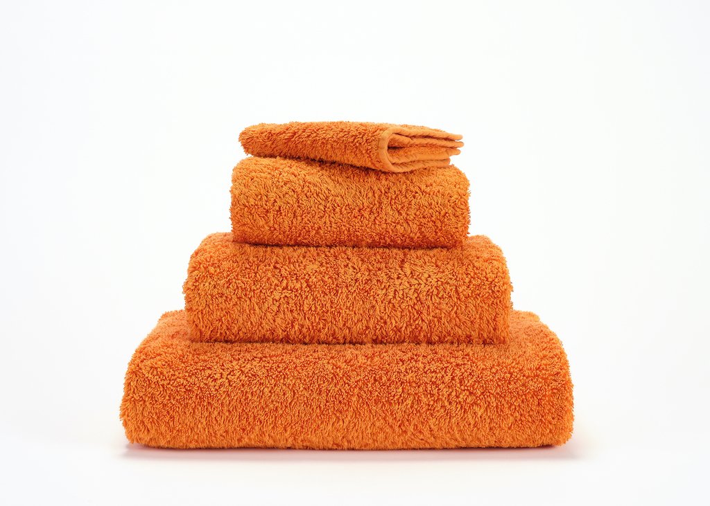 Set of Abyss Super Pile Towels - Tangerine