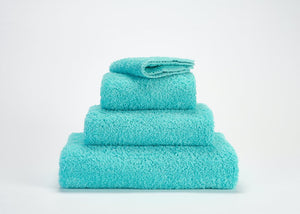 Fig Linens - Abyss and Habidecor Super Pile Bath Towels - Turquoise