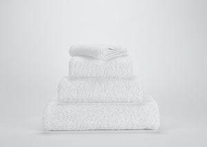 Fig Linens - Abyss and Habidecor Super Pile Bath Towels - White