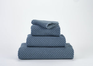 Fig Linens - Bluestone Super Twill Bath Towels by Abyss & Habidecor -