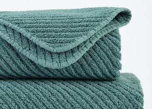 Fig Linens - Super Twill Bath Towels by Abyss & Habidecor - Closeup