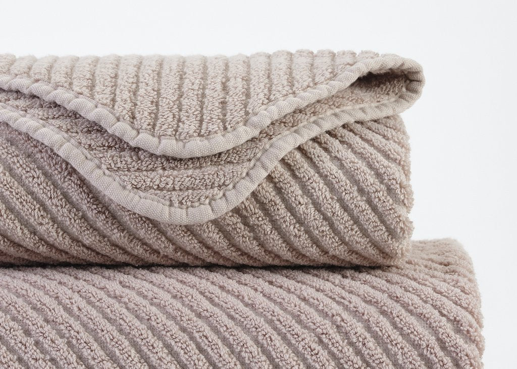 Fig Linens - Primrose Super Twill Bath Towels by Abyss & Habidecor - Closeup