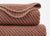 Fig Linens - Terracotta Super Twill Bath Towels by Abyss & Habidecor - Closeup