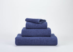 Fig Linens - Twill Bath Towels by Abyss and Habidecor -  Cadette Blue