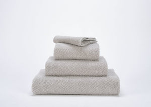 Fig Linens - Twill Bath Towels by Abyss and Habidecor -  Cloud