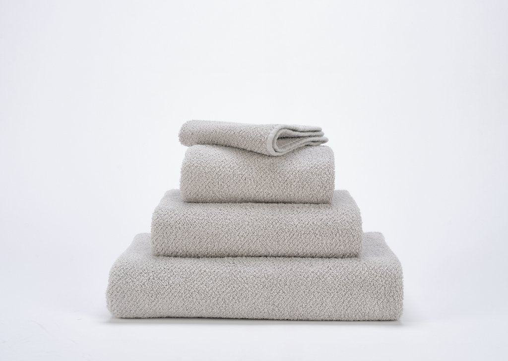 Fig Linens - Twill Bath Towel Set by Abyss and Habidecor - Cloud