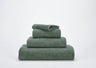 Fig Linens - Twill Euro Bath Sheet by Abyss and Habidecor - Evergreen