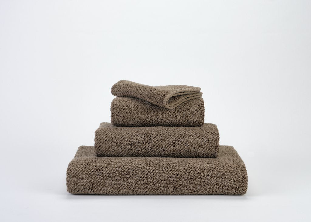 Fig Linens - Twill Bath Towel Set by Abyss and Habidecor - Funghi