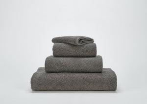 Fig Linens - Twill Hand Towels by Abyss and Habidecor - Gris