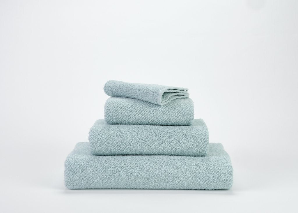 Fig Linens - Twill Guest Towels by Abyss and Habidecor -  Ice
