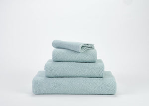 Fig Linens - Twill Hand Towels by Abyss and Habidecor - Ice