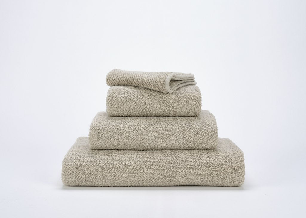 Fig Linens - Twill Bath Towel Set by Abyss and Habidecor - Linen
