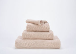 Fig Linens - Twill Bath Towels by Abyss and Habidecor -  Nude