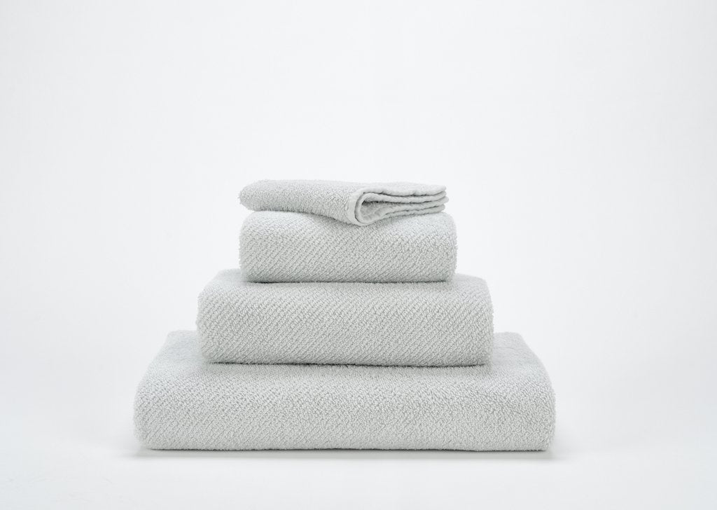 Fig Linens - Twill Bath Towel Set by Abyss and Habidecor - Perle