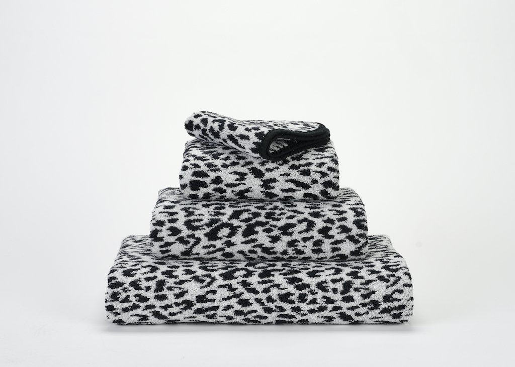 Fig Linens - Black Zimba Bath Towels by Abyss and Habidecor 