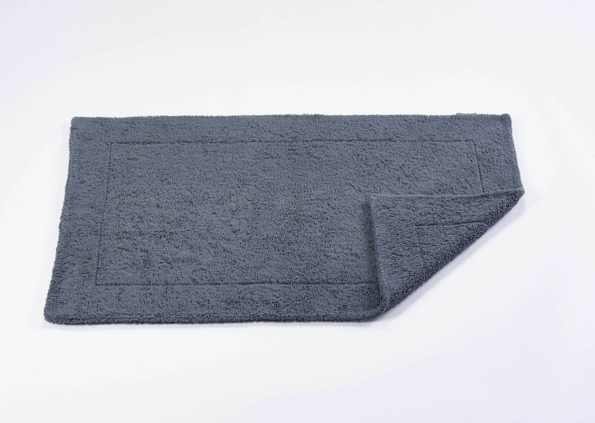 Fig Linens - Double Bath Mat 20x31 by Abyss and Habidecor -  Denim