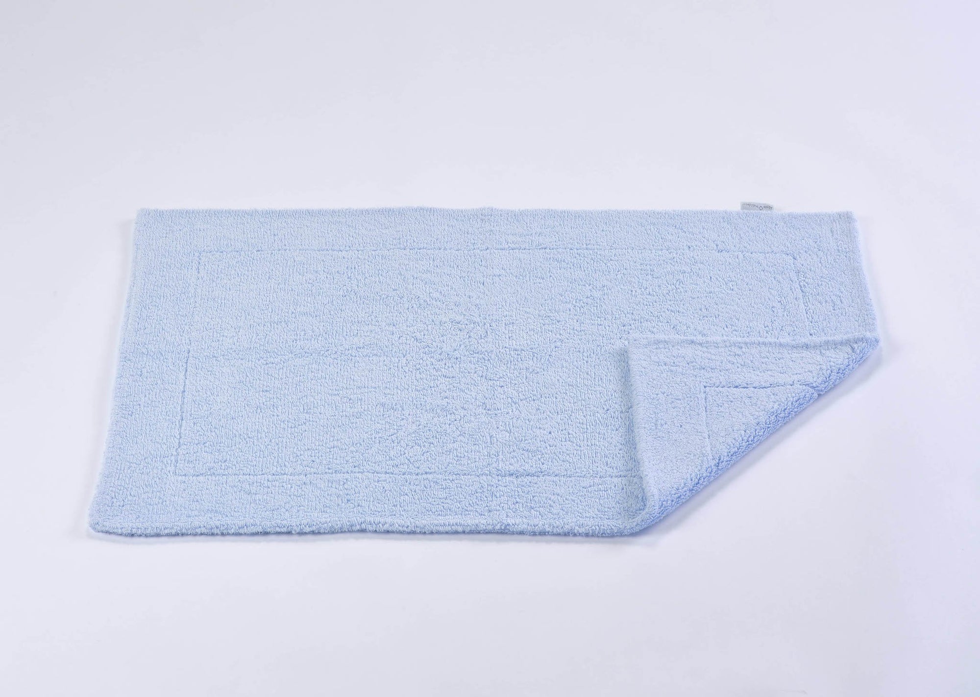 Fig Linens - Double Bath Mat 20x31 by Abyss and Habidecor -  Powder Blue