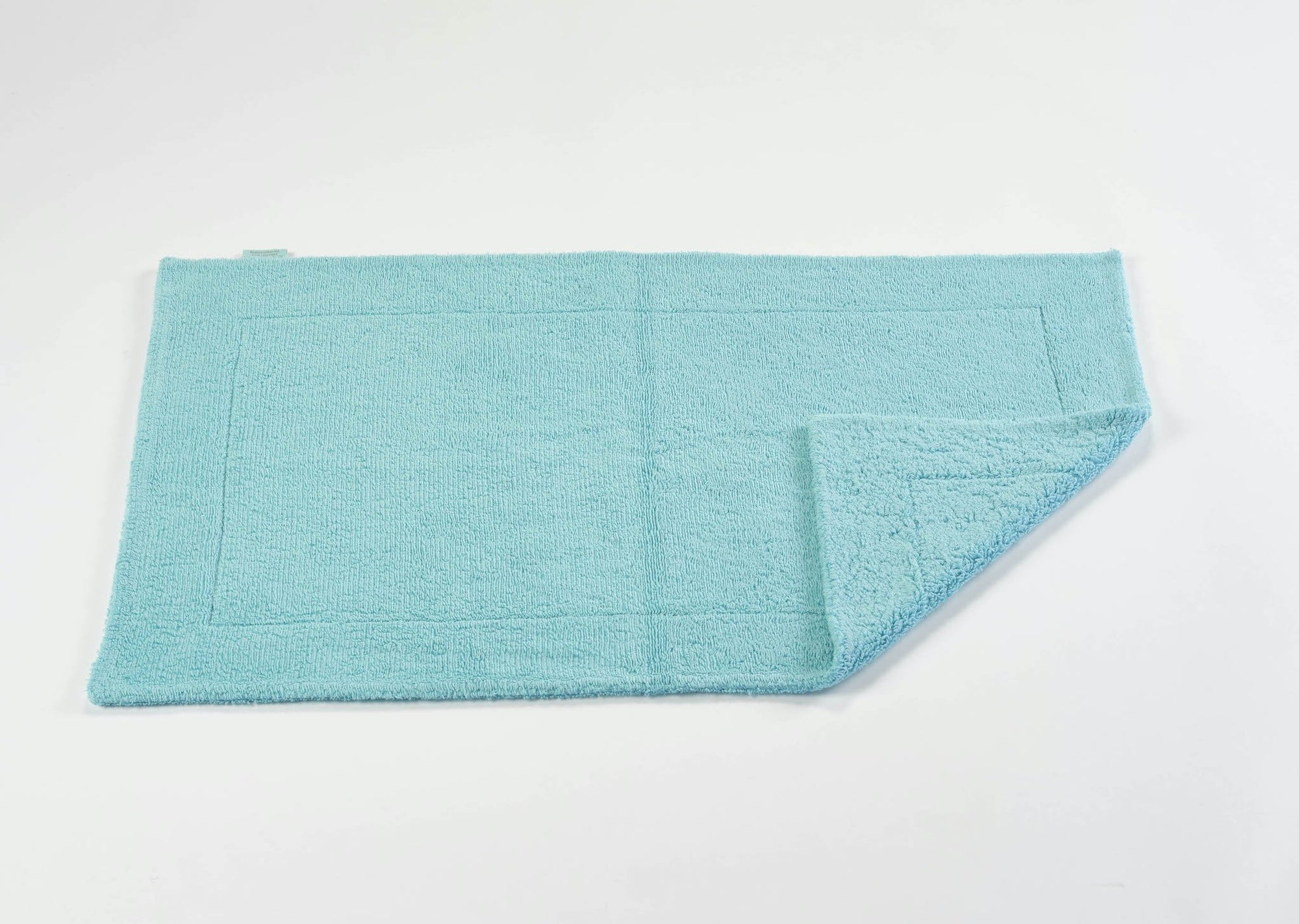 Fig Linens - Double Bath Mat 20x31 by Abyss and Habidecor -  Turquoise 