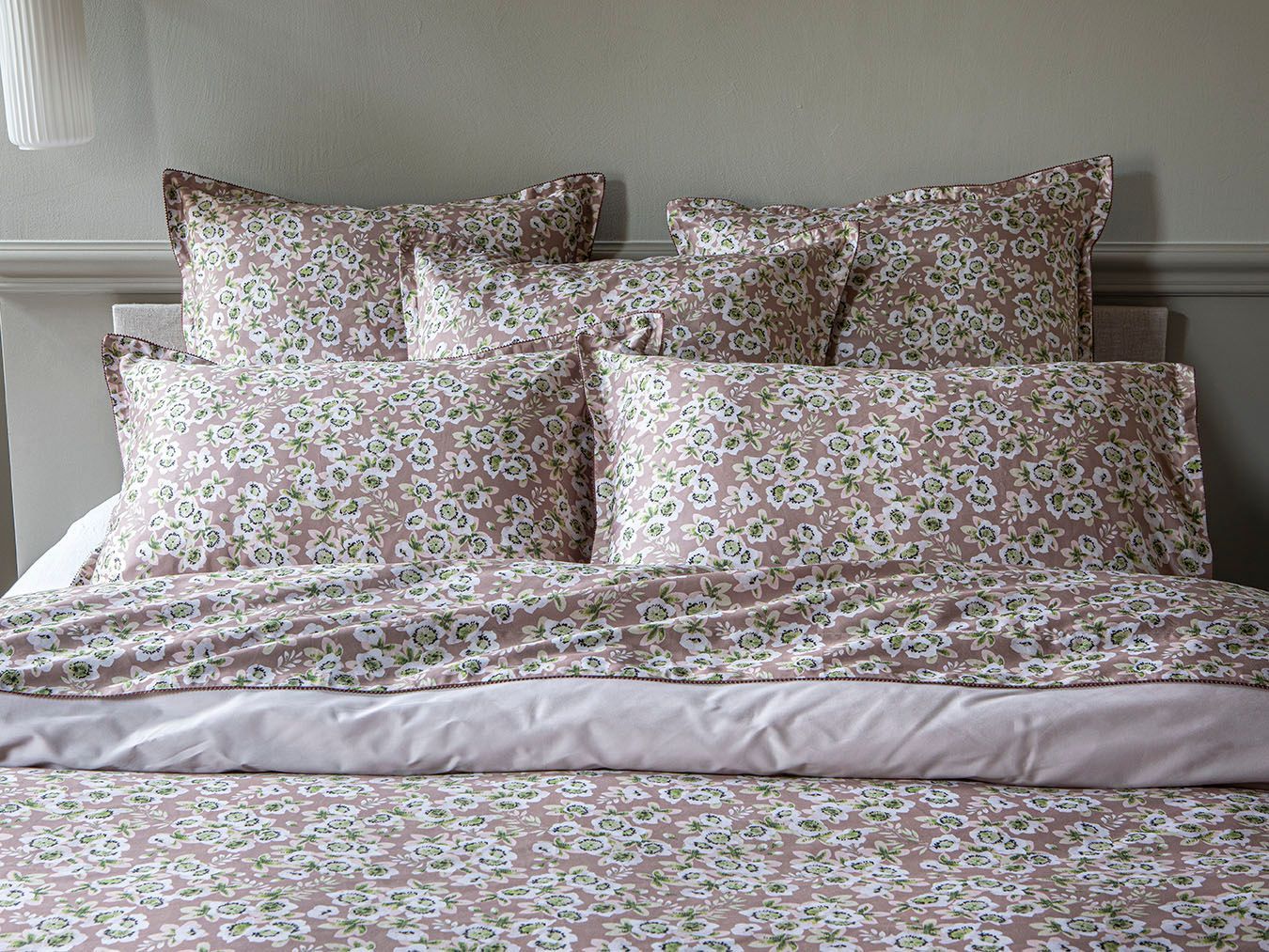 Pink Dew Blossom Bedding by Alexandre Turpault | Fig Linens
