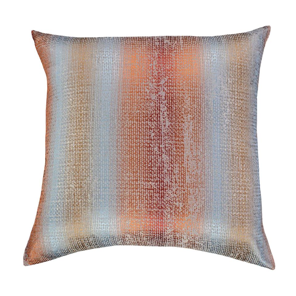 Anguilla Shrimp Square Decorative Pillows by Ann Gish | Fig Linens