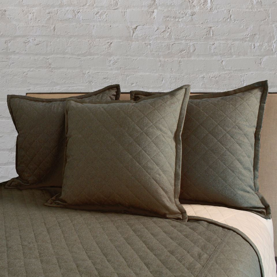 Baby Basket Bronze Coverlet Set by Ann Gish | Fig Linens