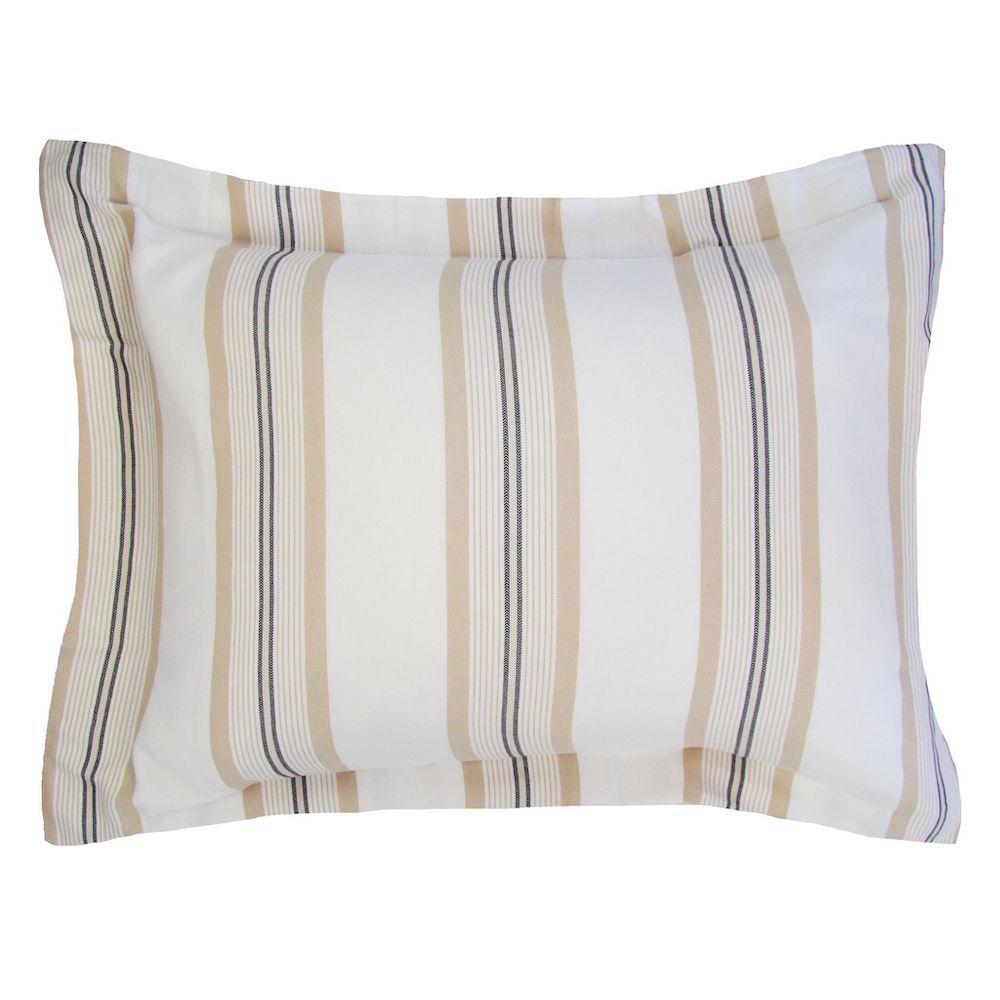 Sandy Point Striped Lumbar Pillow