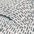 Closeup - Brushstroke Charcoal Duvet Set by Ann Gish | Fig Linens
