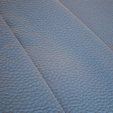 Closeup - Bubble Blue Matelassé Coverlet Set by Ann Gish | Fig Linens and Home