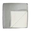 Fig Linens - Charmeuse Channel Quilted Frost Coverlet by Ann Gish