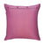 Shocking Pink Charmeuse Silk Euro Sham with French Knots by Ann Gish - Fig Linens