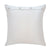 White Charmeuse Pillow with French Knots by Ann Gish | Fig Linens