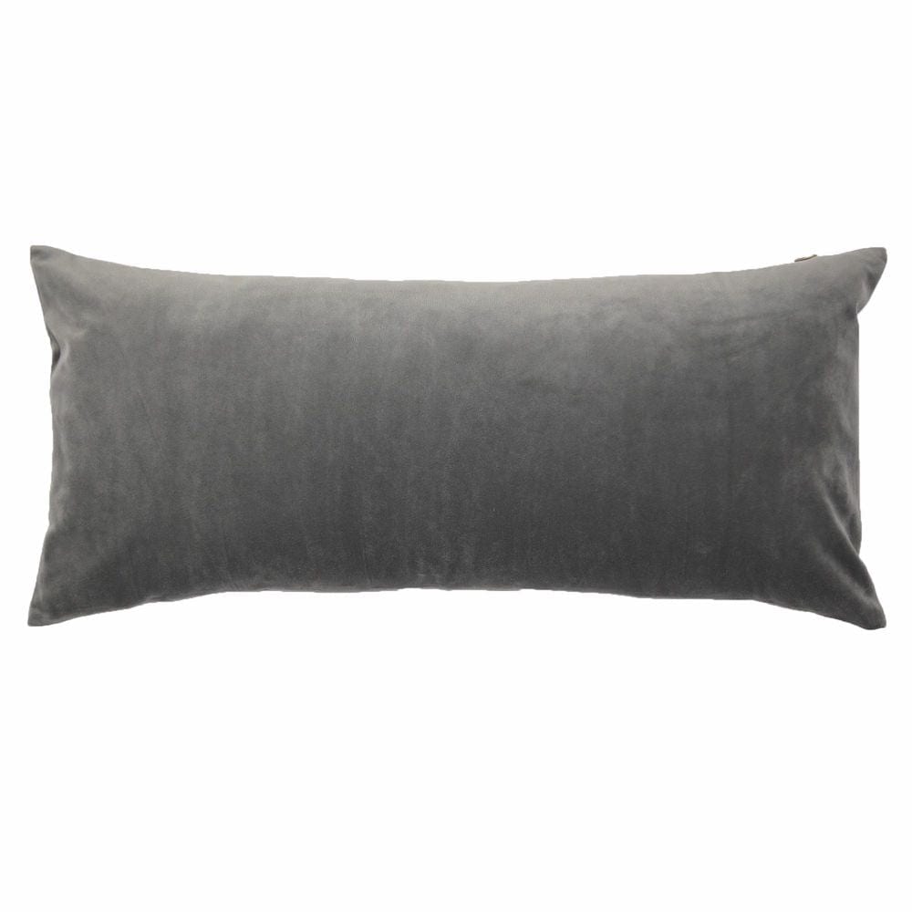 Duchess Coal Velvet Reversible Pillows by Ann Gish | Fig Linens
