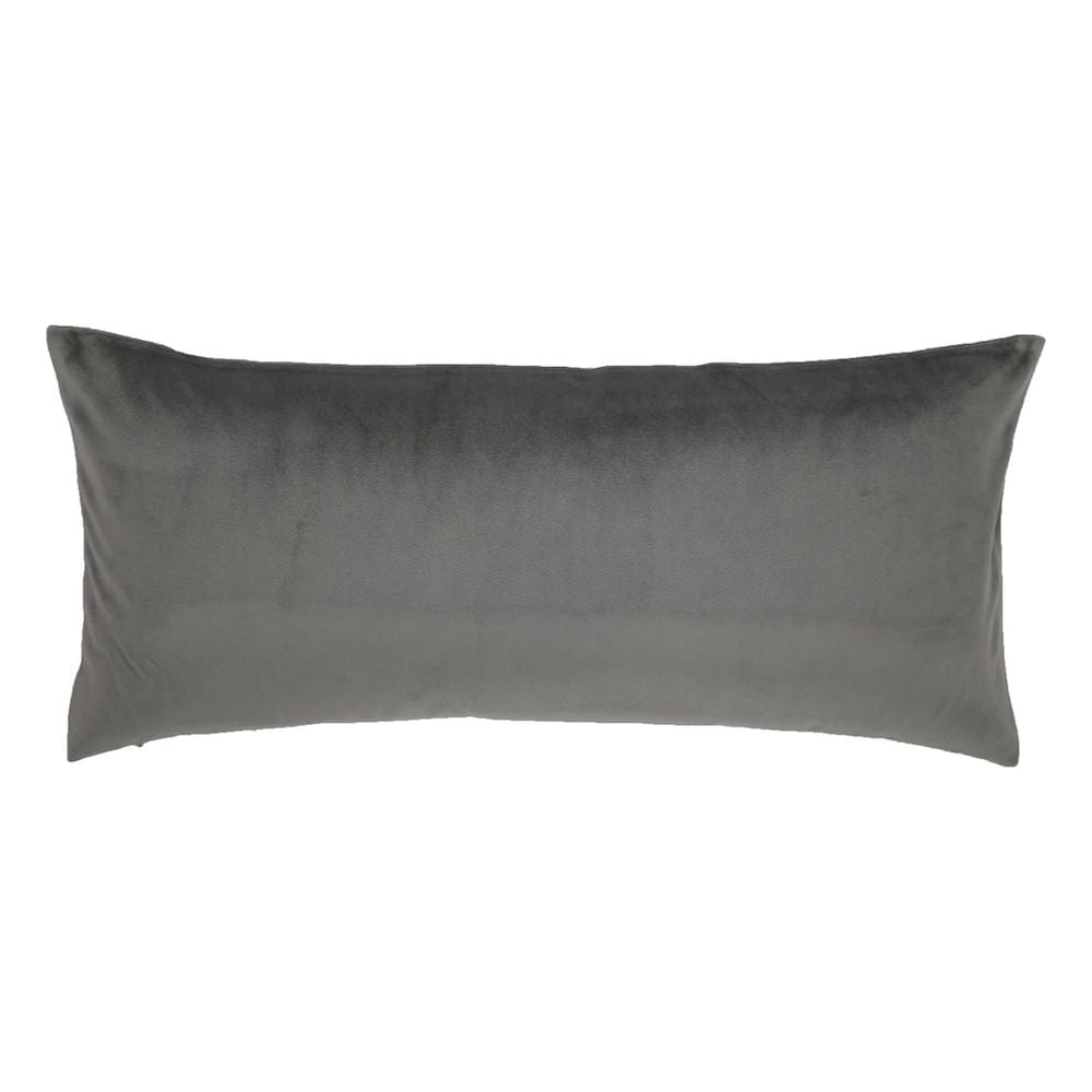 Duchess Smoke Velvet Reversible Pillows by Ann Gish | Fig Linens