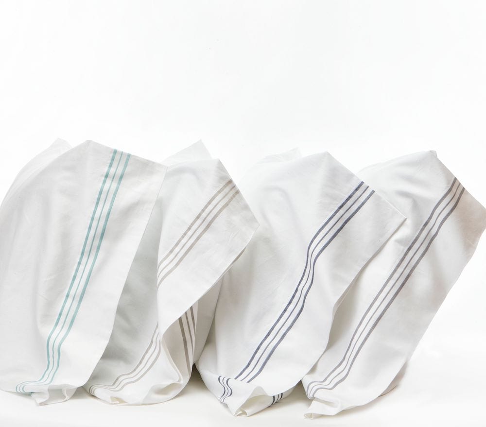 Hem Stripe Pillowcases by Ann Gish | Fig Linens 