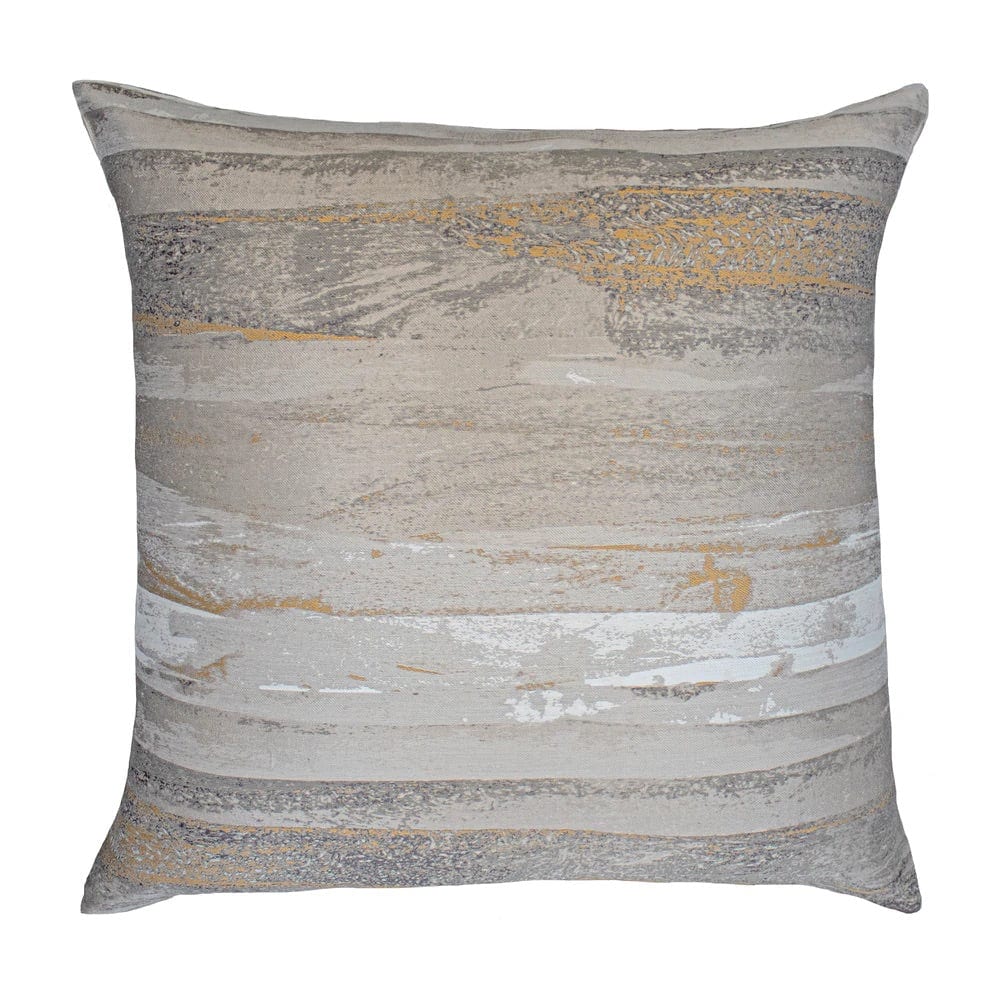 Horizon Gold/Silver Decorative Pillows by Ann Gish | Fig Linens