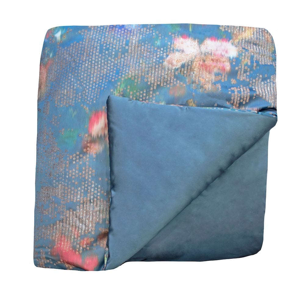 Ibiza Navy Throw by Ann Gish | Fig Linens and Home