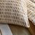 Closeup - Ingot Gold Decorative Pillow by Ann Gish | Fig Linens
