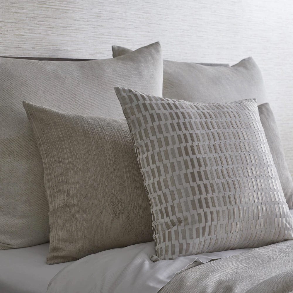 Lifestyle - Ingot Palladium Decorative Pillow by Ann Gish | Fig Linens