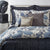 Lifestyle - Nature Blue Throw by Ann Gish | Fig Linens and Home