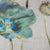Closeup - Opium Azure Throw by Ann Gish | Fig Linens