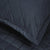 Closeup - Navy Velvet Coverlet Set by Ann Gish | Fig Linens
