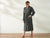 Air Weight Shadow Unisex Organic Robe by Coyuchi | Fig Linens