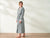 Mediterranean Shadow Unisex Organic Robe by Coyuchi | Fig Linens